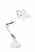 Luminária de Mesa Abajur Desk Lamp Branco Para Leitura, Quartos, Escritório e Escrivaninhas - GMH • DL-BRANCO