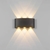 Luminária de Parede Arandela Moderna Branco 3 Fachos para Área Externa de Casas - comprar online