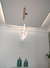 Lustre Pendente Moderno de LED Zeon Dourado 100x20cm para Sala de Jantar, Quartos e Sala de Estar e Apartamento - Sindora • DCD03036 - Lustres Gênesis - A Criação do seu novo Brilho!