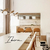 Lustre Pendente Moderno Ibira 100cm para Sala de Jantar e Ambientes Gourmet - Bella • HL011M - loja online