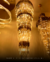 Lustre de Cristal Berlim Dourado Cristais Transparente Ø75x200cm para Casas com Pé Direito Duplo e Buffet - Sindora • DCD03909