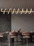 Lustre Pendente de LED Moderno Newton para Sala de Jantar, Quartos, Sala de Estar, Escritórios e Apartamentos - GMH • P-NEWTON-100-GOLD - loja online