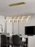 Imagem do Lustre Pendente de LED Moderno Newton para Sala de Jantar, Quartos, Sala de Estar, Escritórios e Apartamentos - GMH • P-NEWTON-100-GOLD