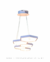 Lustre Pendente de LED Moderno Colmeia Branco para Sala de Jantar, Quartos, Sala de Estar e Escritórios - Sindora • DCD03182 - comprar online