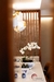 Lustre Pendente Moderno Créta Branco / Dourado 180cmx20cm para Sala de Jantar - loja online
