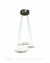 Lustre Pendente de LED Moderno Potenza Dourado Brilhoso para Sala de Jantar, Quartos, Sala de Estar e Escritórios - Nitrolux • LP-017 - 5190 - loja online
