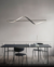 Lustre Pendente de LED Moderno Sigma Branco 120cm para Sala de Jantar, Quartos, Sala de Estar e Escritórios - Sindora • DCD03216
