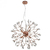 Lustre Pendente Spring Rose Gold Para Sala de Jantar, Sala de Estar, Quartos e Quartos Infantis - StudioLuce • LT638