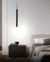 Pendente Moderno de LED Preto Ming 40cm para Cabeceira de Cama, Balcão de Cozinha, Quartos e Lavabo - Sindora • DCD02160