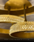 Plafon Moderno Aliance Dourado LED Integrado para Quartos, Sala de Estar, Hall de Entrada, Escritório e Sala de Jantar - Sindora • DCX02881 - comprar online