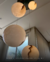 Lustre Pendente Esferas Mármore Para Escadas e Salas Pé Direito Duplo e Alto na internet