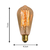 Lâmpada do Sarvah Filamento de Carbono Vintage Retro ST58 40W Thomas Edison • GMH na internet
