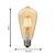 Lâmpada de Filamento de Led Vintage Retro ST64 4W Thomas Edison - GMH • - comprar online