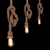 Lâmpada de Filamento de Carbono Vintage Retro ST64 40W Thomas Edison - GMH • - loja online
