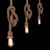 Imagem do Lâmpada de Filamento de Carbono Vintage Retro ST58 40W Thomas Edison - GMH • ST58-SC-40W