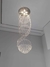 Lustre de Cristal Mantra Ø60cm com 1,50 a 3,00 metros Para Casas com Pé Direito Alto, Hall de entrada e Escadas - comprar online
