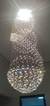 Lustre de Cristal Mantra Ø60cm com 1,50 a 3,00 metros Para Casas com Pé Direito Alto, Hall de entrada e Escadas - loja online