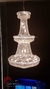 Lustre de Cristal Clássico Cantão Ø100x170 para Sala de Jantar, Sala de Estar, Escadas, Pé Direito Duplo e Alto. - loja online