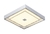 Plafon Moderno Aiko Quadrado 44x44 Dourado para Quartos, Hall, Escritório e Lavabos - Sindora • DCX015065 - comprar online