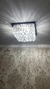 Imagem do Lustre Plafon de Cristal Harion Quadrado 30x30 para Sala de Jantar - Sala de Estar - Quartos e Hall de Entrada