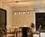 Pendente Moderno Preto Fiora 4 Globos para Sala de Jantar, Ambientes Gourmet e Design de Interiores Industrial. na internet