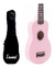 Ukelele Leonard Soprano Uk5 Color Rosa Con Funda De Regalo - comprar online