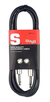 Pack De 3 Cables Stagg Sgc6dl Plug - Plug 1/4 Deluxe 6m - comprar online