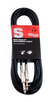 Pack De 3 Cables Stagg Sgc6 Plug - Plug 1/4 De 6mts - comprar online