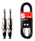 Pack De 3 Cables Stagg Sgc6dl Plug - Plug 1/4 Deluxe 6m en internet