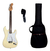 Guitarra Electrica Leonard Le362 Iv 6 Cuerdas+ Funda, Correa