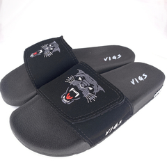 Chinelo Slide Vigs Panther - Velcro