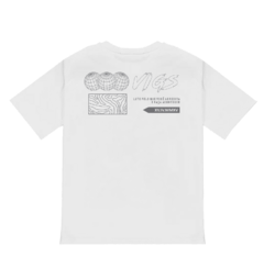 Camiseta Vigs Globe - Branca - comprar online
