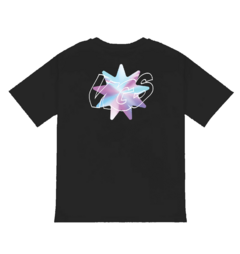 Camiseta Vigs Crystal Star - Preta