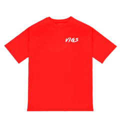Camiseta Vigs Two - Vermelha