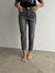 DENIM MOM GREY