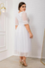 PEDIDOS PELO WHATSAPP > Vestido Longuete Off White em tule Manga Princesa - Lary - comprar online