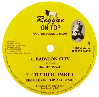 10" Barry Issac - Babylon City/Dub [VG+]