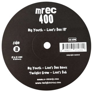 10" Big Youth - Lions Den/Dub [VG+] - comprar online