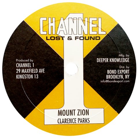 10" Clarence Parks - Mount Zion/Been So Long [NM]