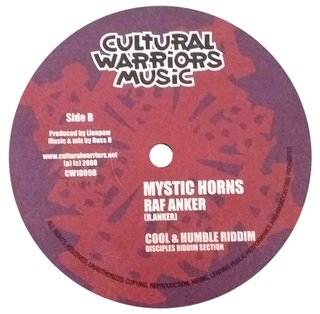 10" Colour Red/Raf Anker - Rise Up/Mystic Horns [VG+] - comprar online