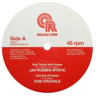 10" Jah Rueben Mystic/Solo Banton - Give Thanks and Praises/Ghetto Yute Stand Firm [NM]