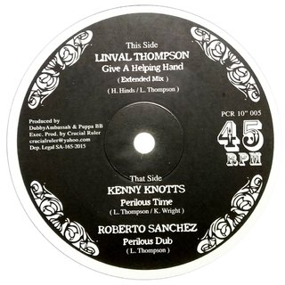 10" Linval Thompson/Kenny Knotts - Give A Helping Hand/Perilous Time [NM]