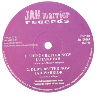 10" Ranking Joe/Lutan Fyah - Satan Bites The Dust/Things Better Now [VG] - comprar online