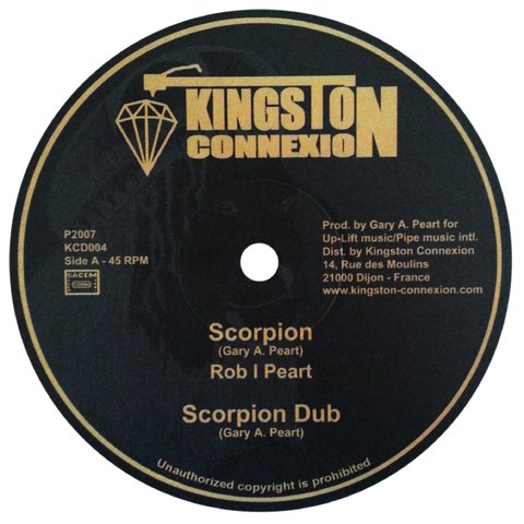 10" Rob I Peart - Scorpion/Don't Walk Streets [NM]