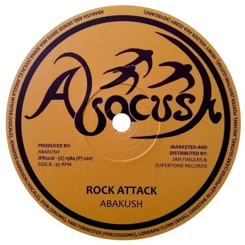 12" Abakush - Rock Attack/Batta Dem [NM]