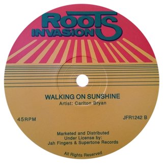 12" Carlton Bryan - Gridlock/Walking On Sunshine [NM] - comprar online