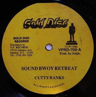 12" Cutty Ranks - Sound Bwoy Retreat/Version [VG+]
