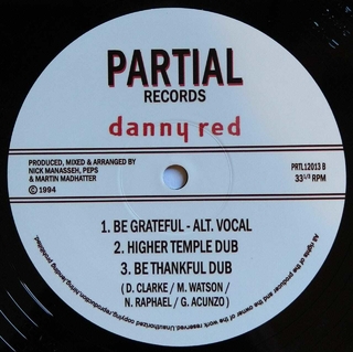 12" Danny Red - Be Grateful/Be Dubful [NM] - comprar online
