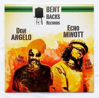 12" Echo Minott/Don Angelo - Fire A Go Burn/Run Things [NM] na internet