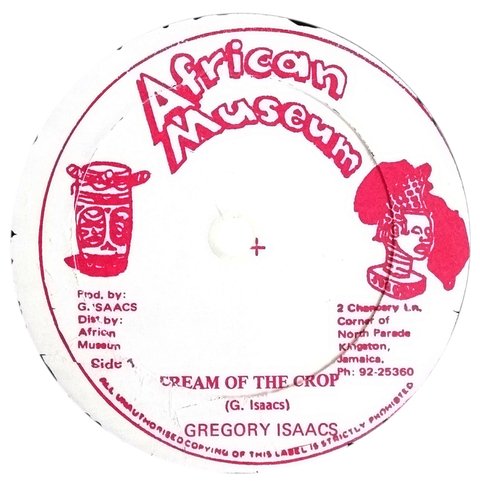12" Gregory Isaacs - Cream Of The Crop/Version (Original Press) [VG+]